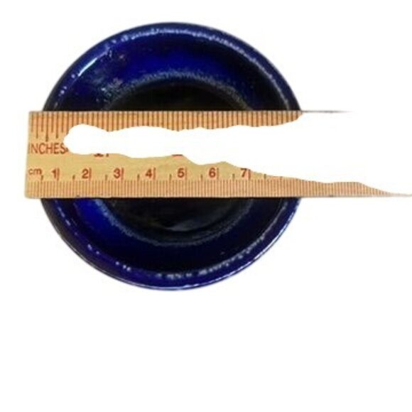 Betschdorf Schmitter Salt-Glazed Stoneware Candleholder Alsace 8" Sunflower - Picture 6 of 9